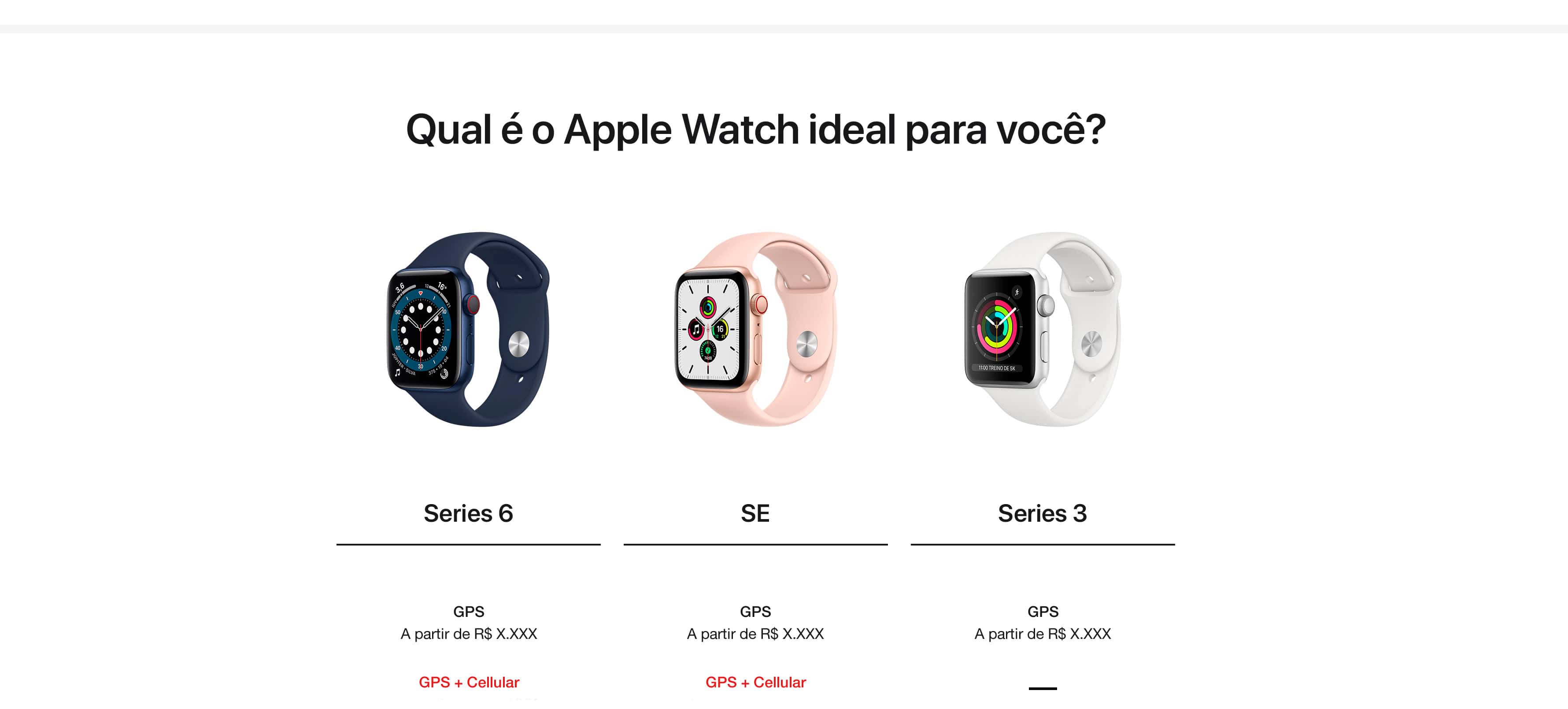 Apple Watch SE GPS 44mm Caixa Cinza-Espacial de Alumínio com Pulseira Esportiva Preta